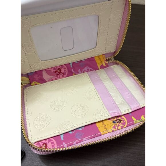 Loungefly Disney Princess Ferris Wheel Zip Wallet - Picture 3 of 4